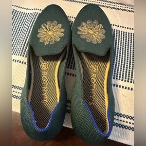 Pre-Loved Rothy's Evergreen Knit Loafer Flats (RETIRED)